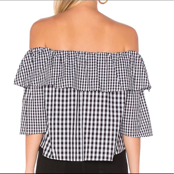 NWT Revolve Lovers + friends gingham top - Picture 2 of 5